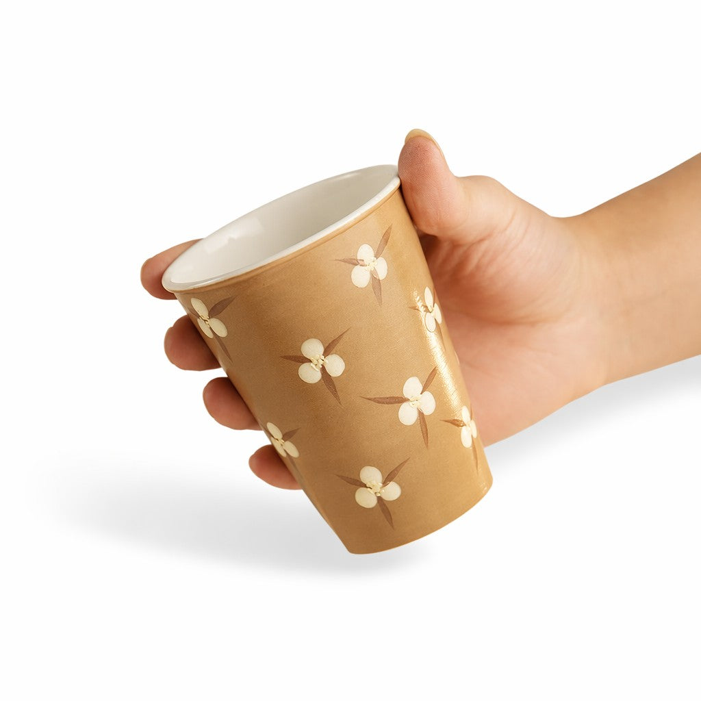 Kapok Cola Cup — Hand-Thrown Tall Ceramic Tumbler