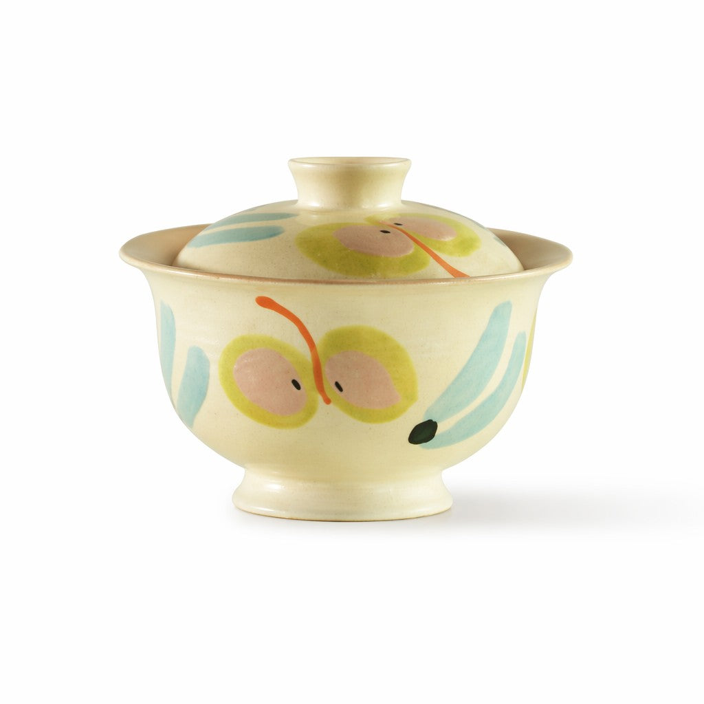 Hand-Painted Porcelain Tea Bowl & Cup set